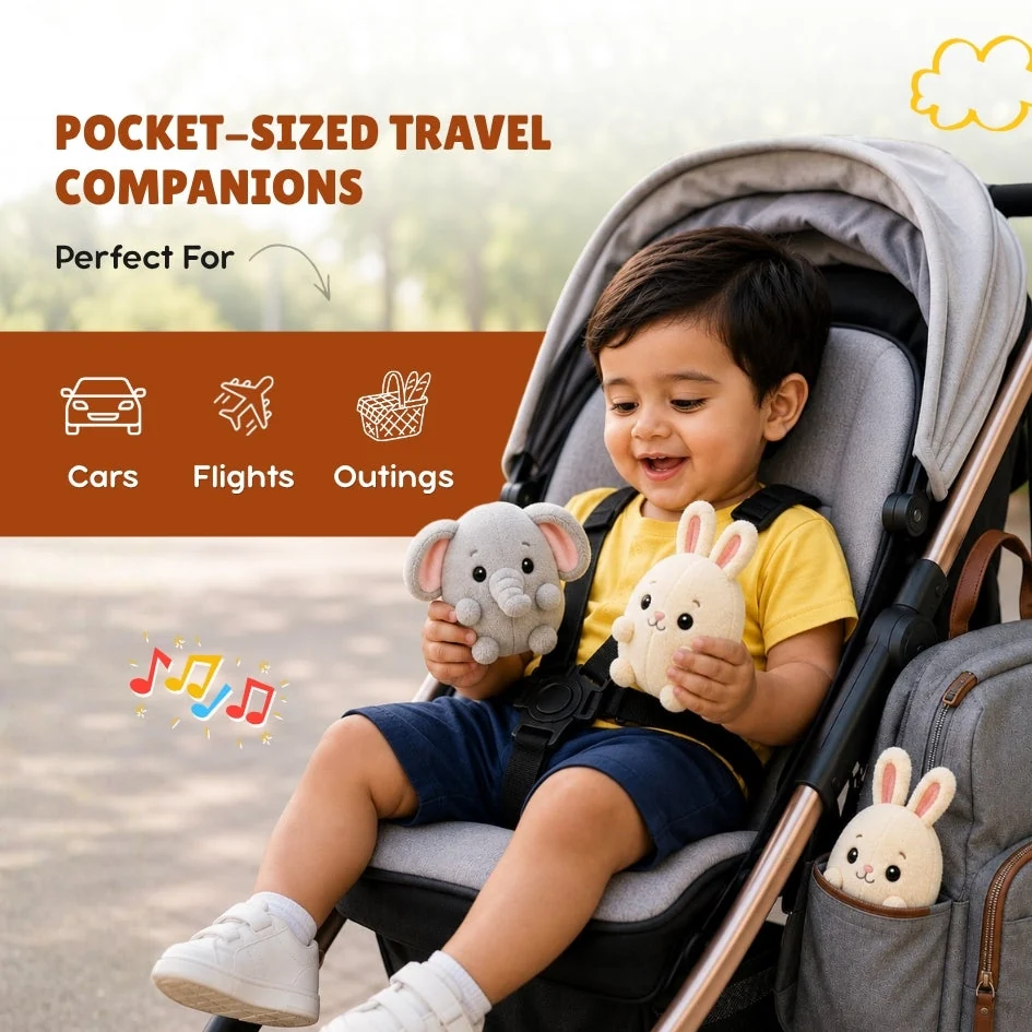 Pocket-sized travel companions — perfect for cars, flights and outings